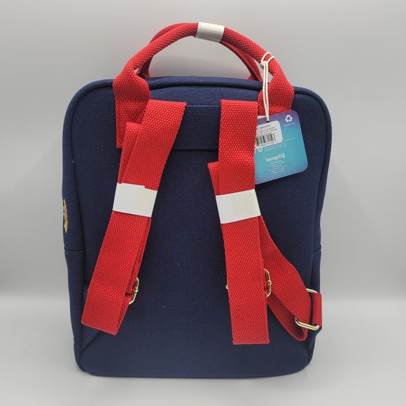 Loungefly Wonder Woman Icon Canvas Mini Backpack - Picture 2 of 5